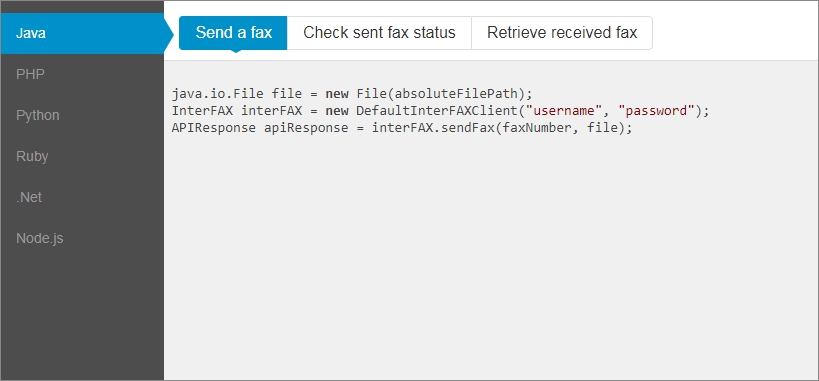FAX API